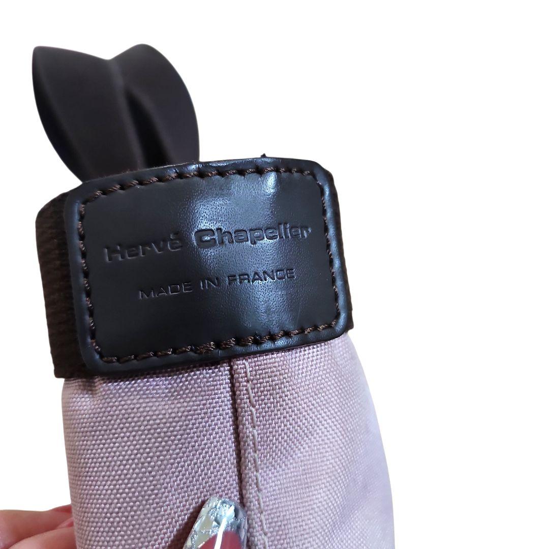 【Herve Chapelier】舟型トートバッグ M ピンク