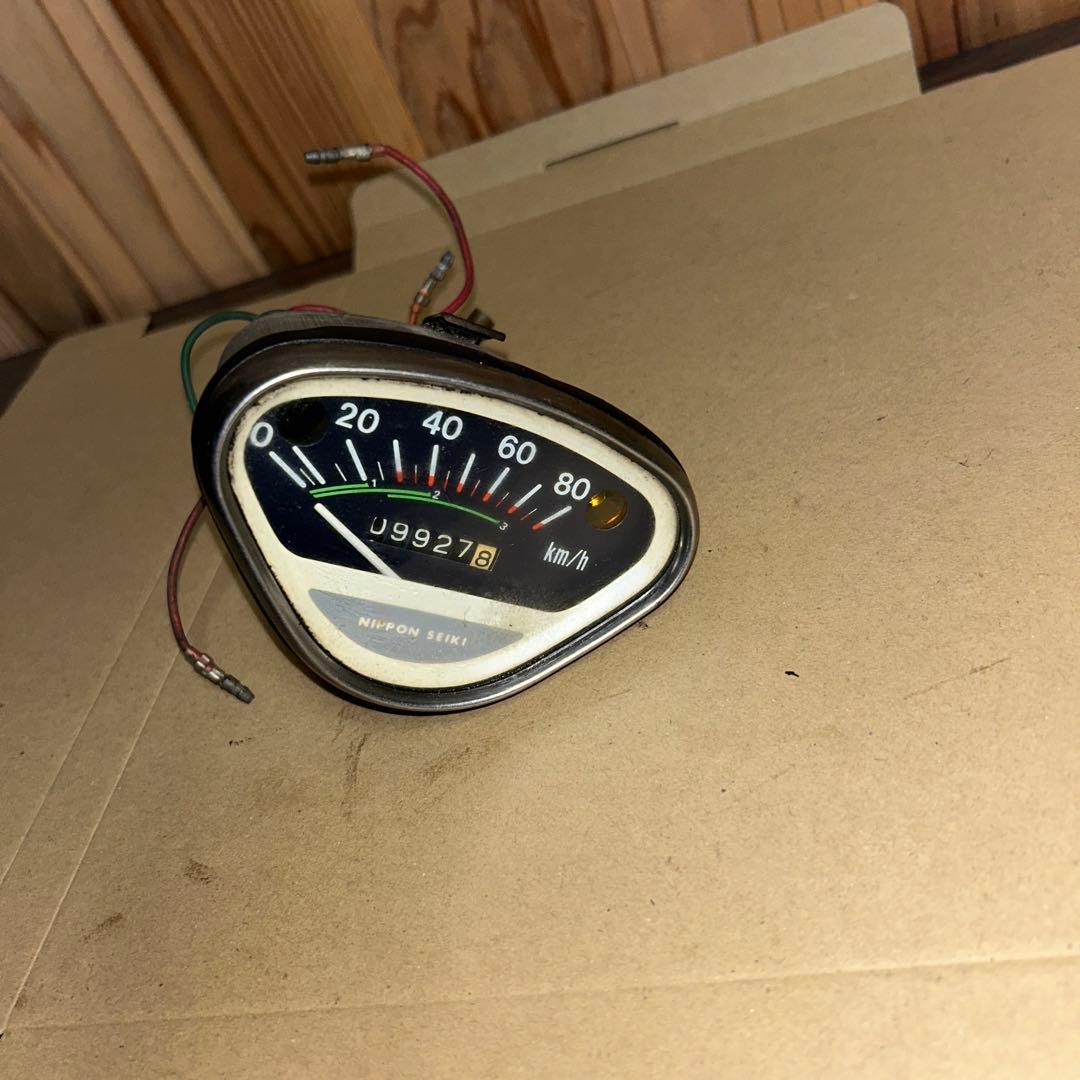 希少当時物廃盤品動作確認済み旧車ホンダダックスのメーターだと思います。