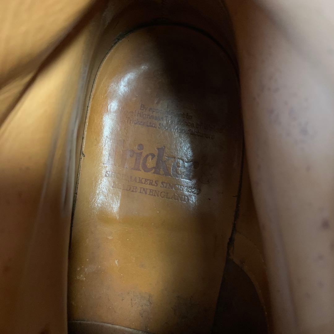 セール！Tricker's ベージュ ブローグブーツ