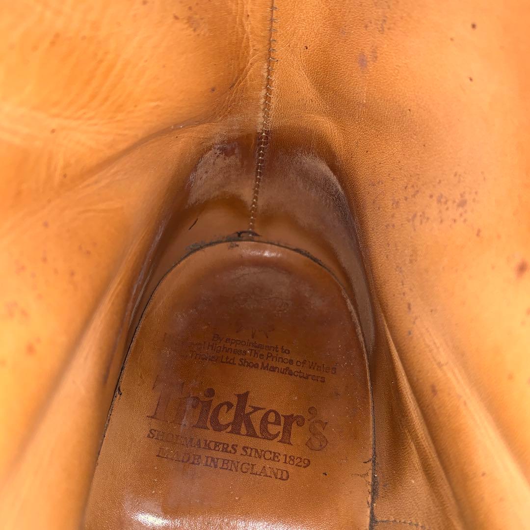 セール！Tricker's ベージュ ブローグブーツ