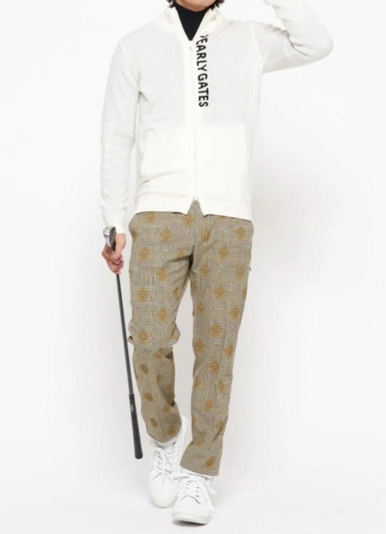 未使用3.3万 パーリーゲイツ 発熱 保温 ソフトサーモ パンツ 4 (M)