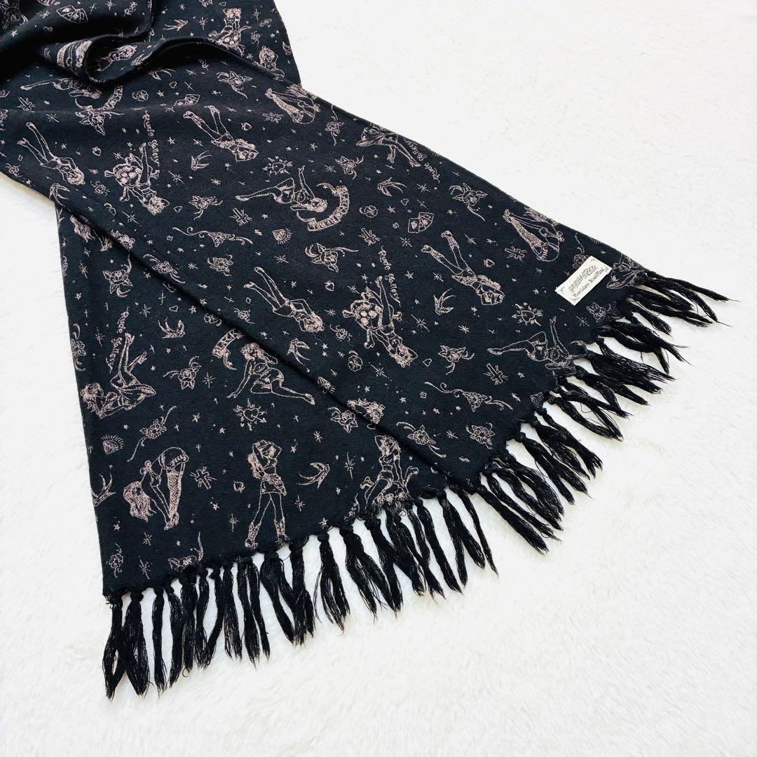 RUDE GALLERY ルードギャラリー ウール ストール マフラー 【希少】