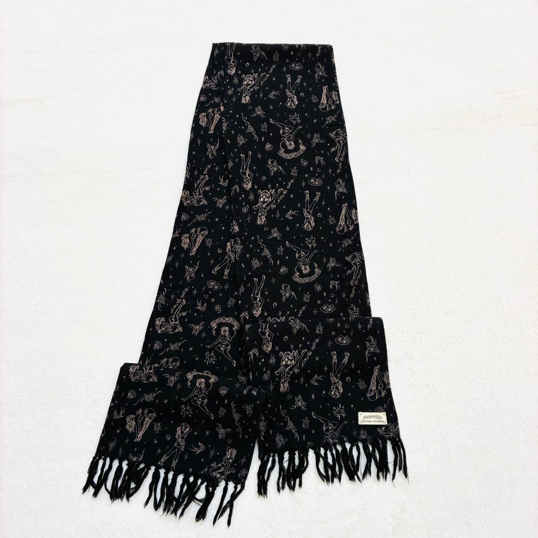 RUDE GALLERY ルードギャラリー ウール ストール マフラー 【希少】