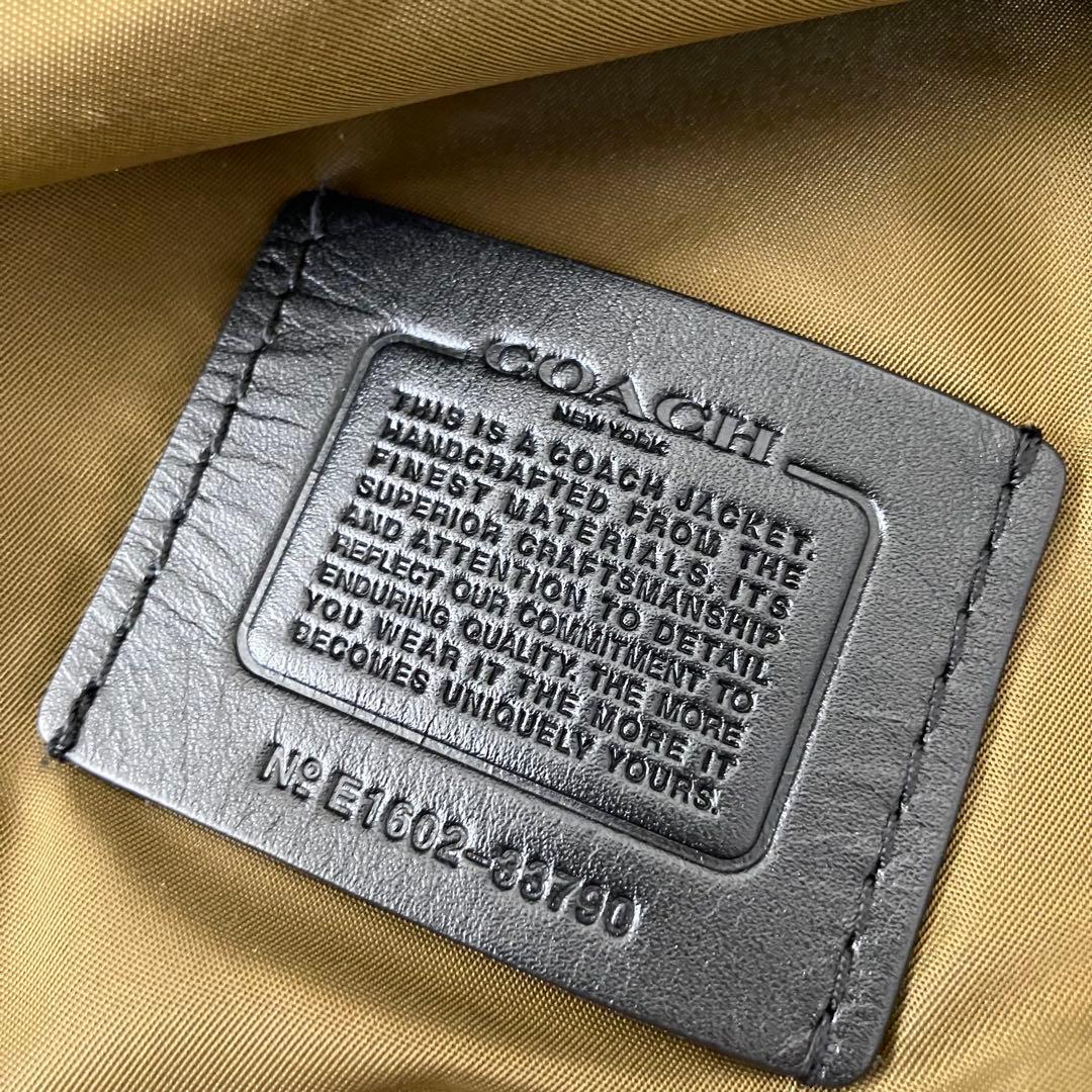 COACH コーチ MA-1 フライトジャケット/ボンバー/M/裏カモフラ