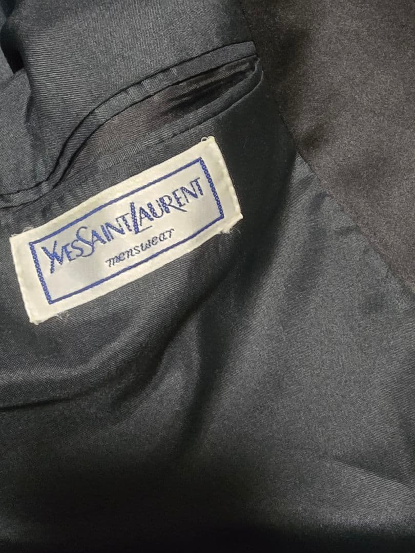 Yves Saint Laurent ブラック ダブルジャケット