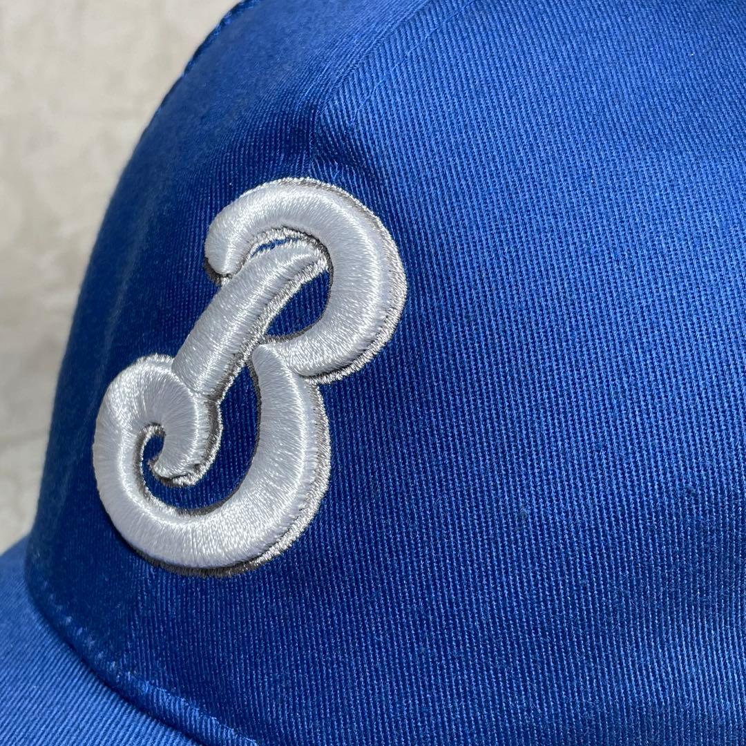 横浜ベイスターズ キャップ 旧ロゴ β ベータ ロイヤル・ブルー