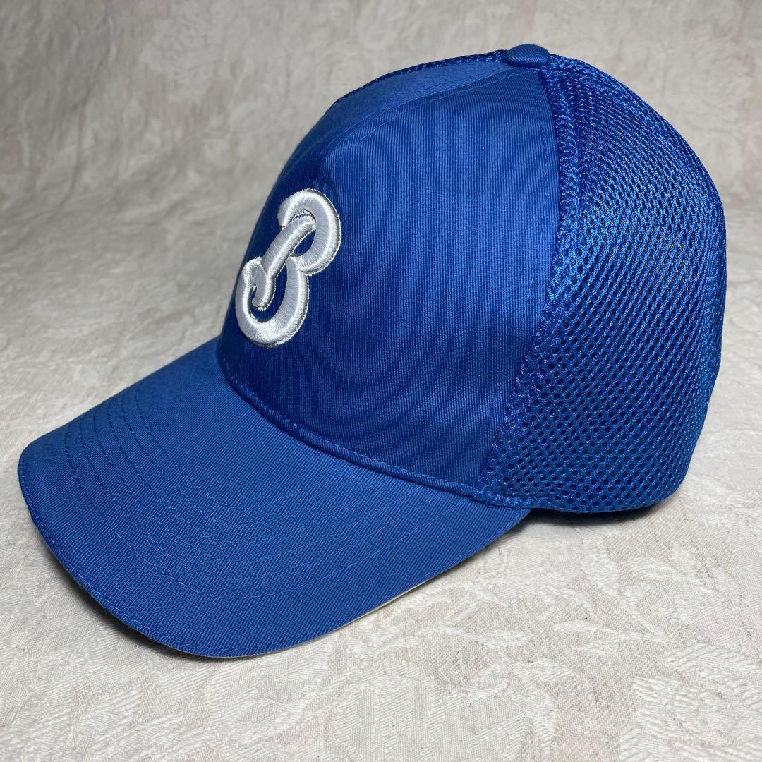 横浜ベイスターズ キャップ 旧ロゴ β ベータ ロイヤル・ブルー