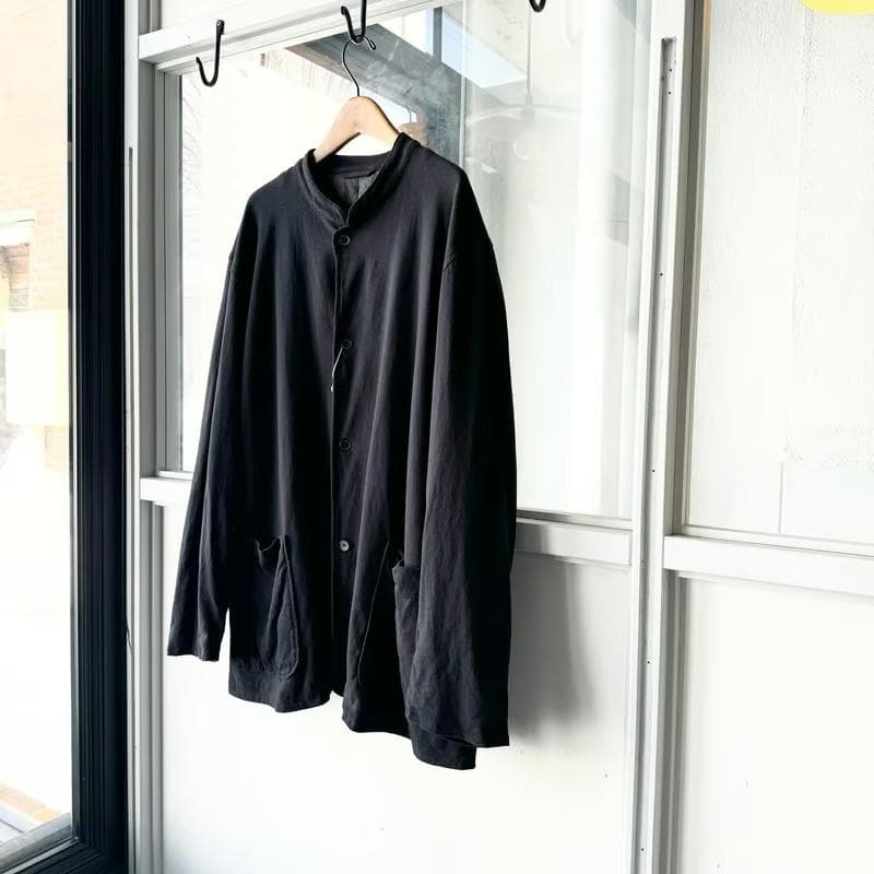 24SS COMOLI コットンジャージスタンドカラージャケット サイズ1