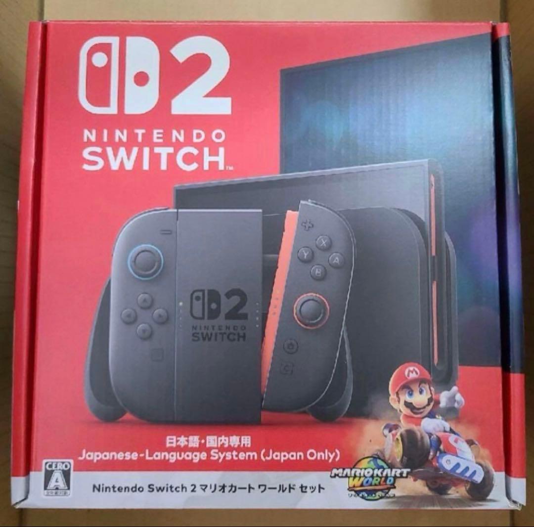 switch2 新品未使用　マリオカート同梱版　即日発送