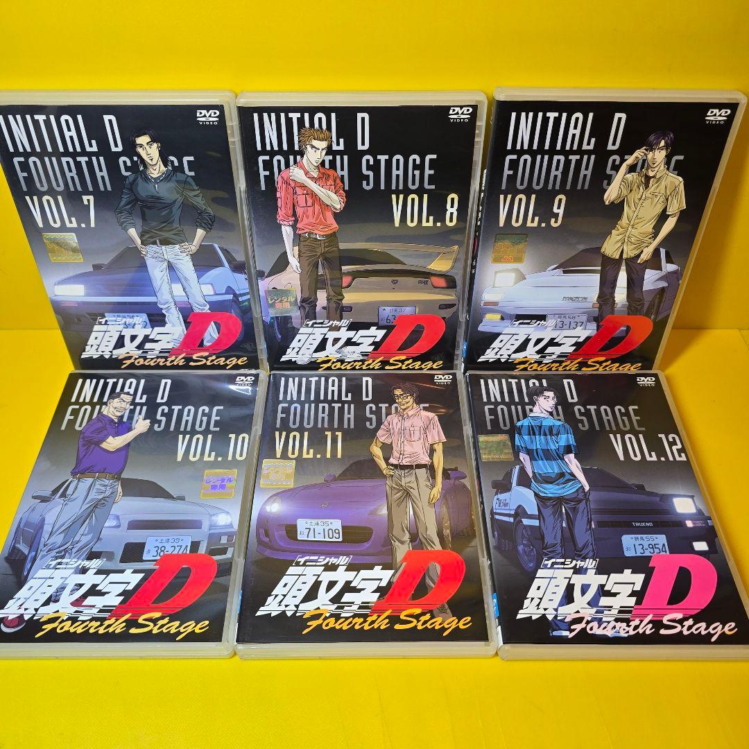 新品ケース交換済み　頭文字D イニシャルDシリーズ　DVD全41巻セット