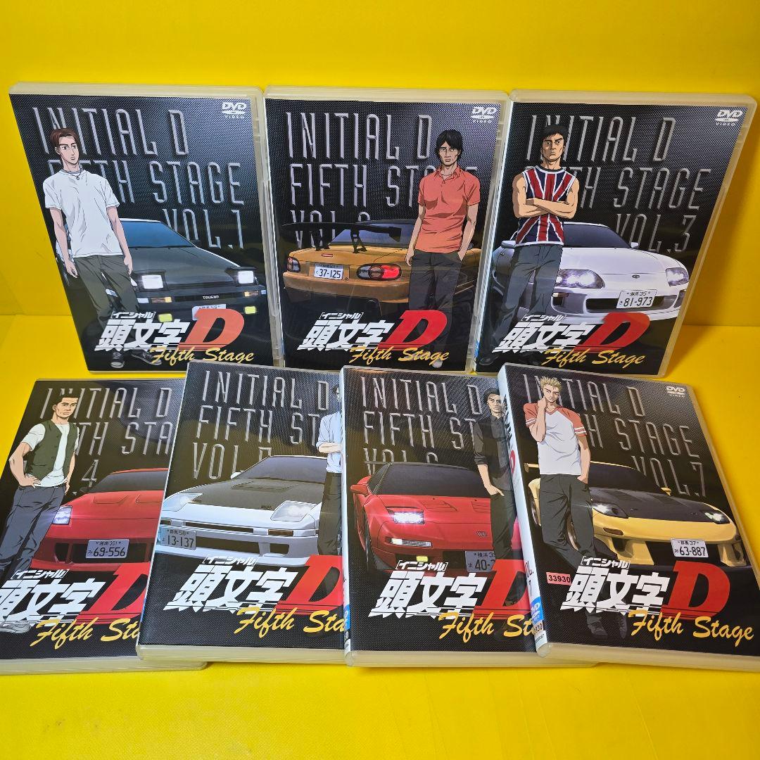 新品ケース交換済み　頭文字D イニシャルDシリーズ　DVD全41巻セット