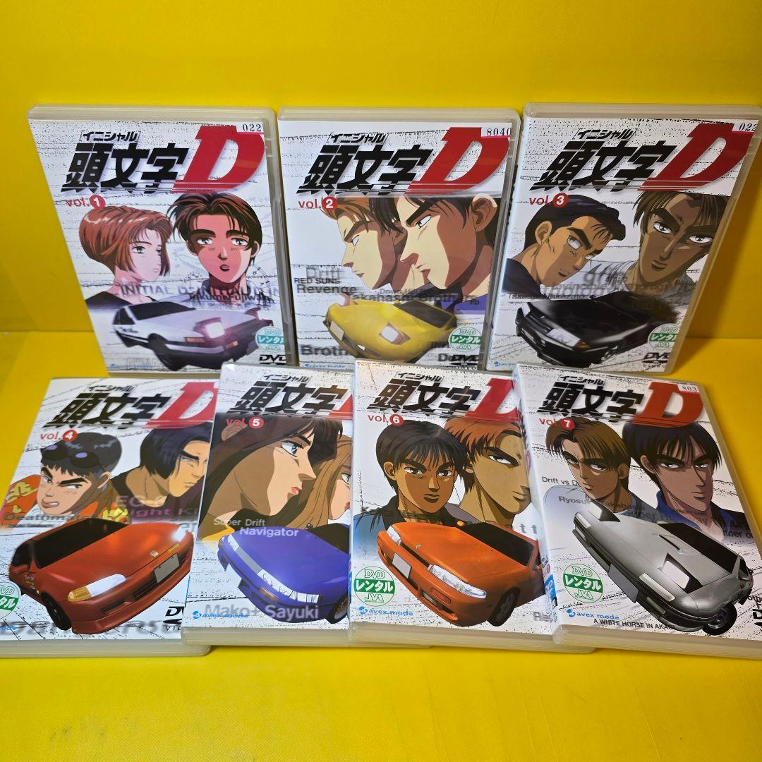新品ケース交換済み　頭文字D イニシャルDシリーズ　DVD全41巻セット