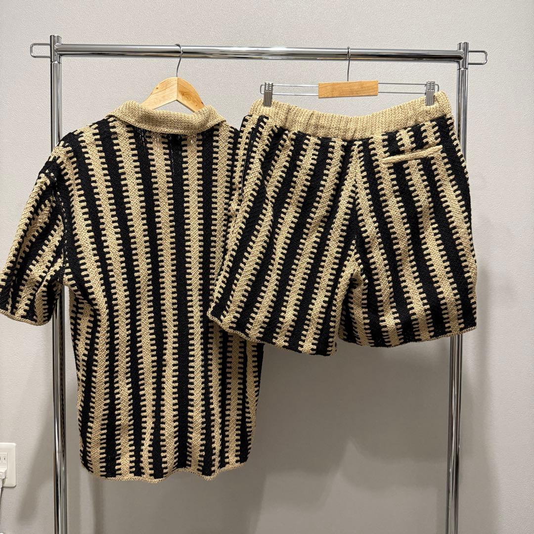 【冬前売り切り！レア商品】Kith Keyon Crochet Pullover