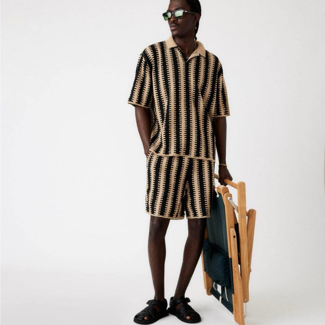 【冬前売り切り！レア商品】Kith Keyon Crochet Pullover