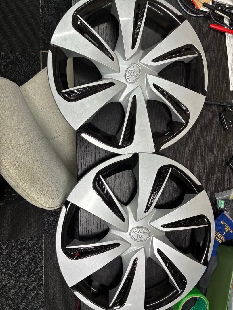 トヨタ 15インチ ホイールカバー 170系　シエンタ　2本セットたぬきさん専用