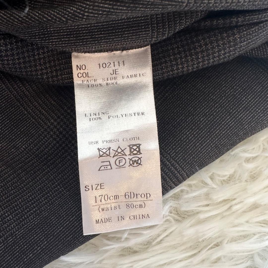 WACK　カノニコ セットアップ スーツ ダブル ウール チェック