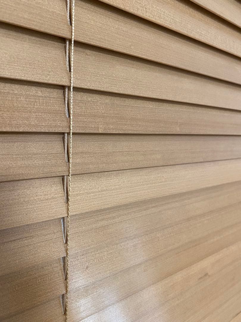 木製ブラインド 150×150cm ライトオーク 新品未使用