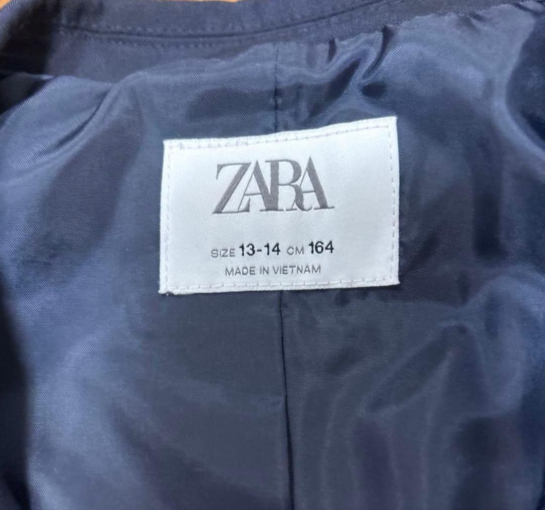 ZARA ネイビー フォーマルスーツ 164センチ