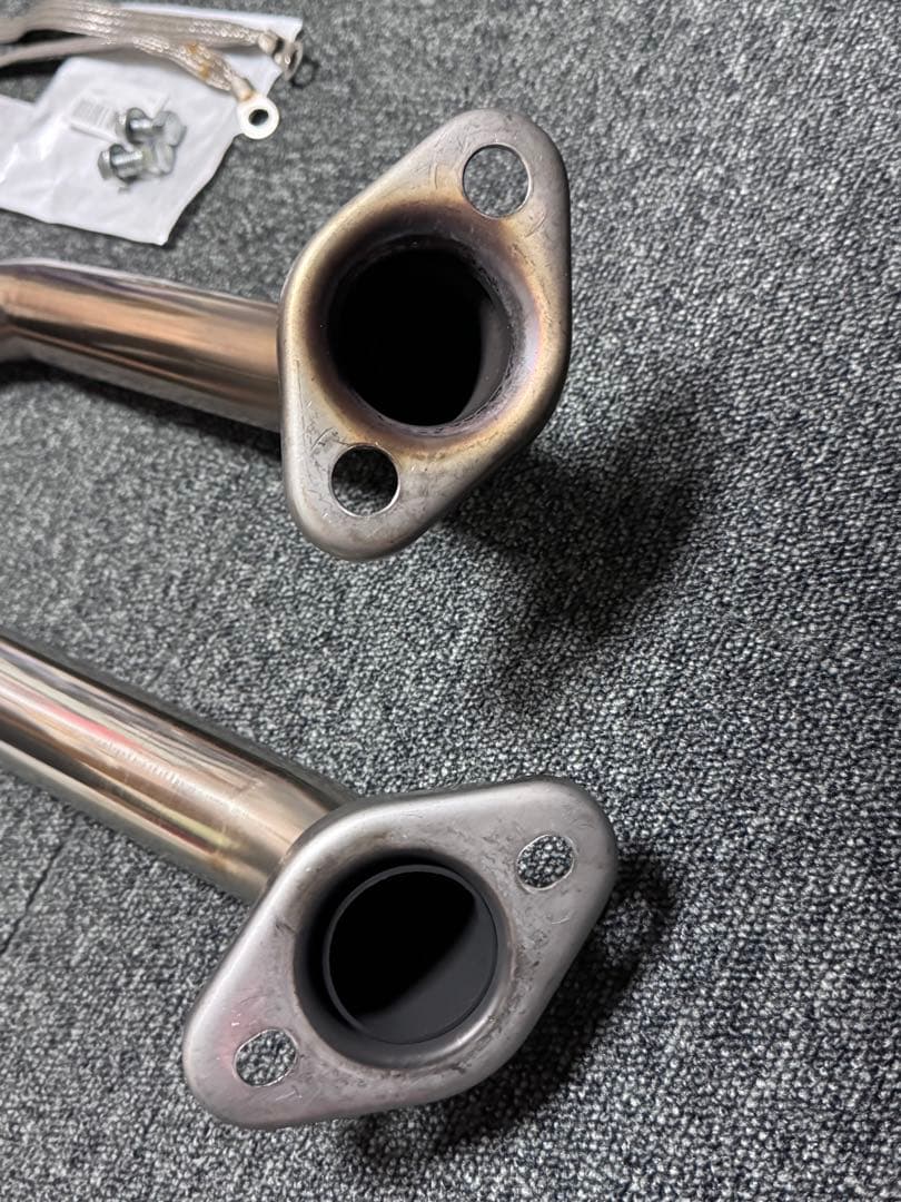 【値下げ中】ha23 リアピース フロントパイプ セット ナビック フジツボ