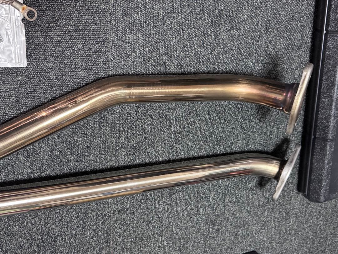 【値下げ中】ha23 リアピース フロントパイプ セット ナビック フジツボ