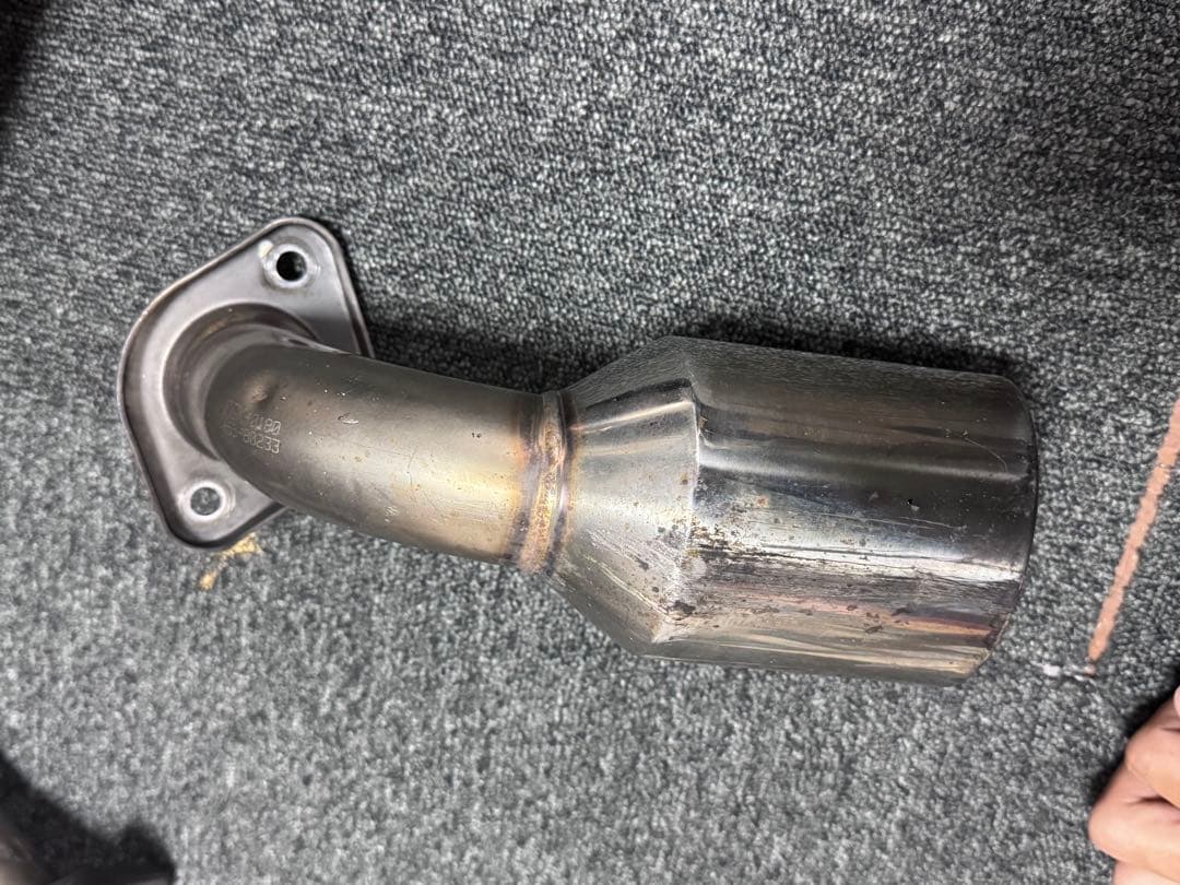 【値下げ中】ha23 リアピース フロントパイプ セット ナビック フジツボ