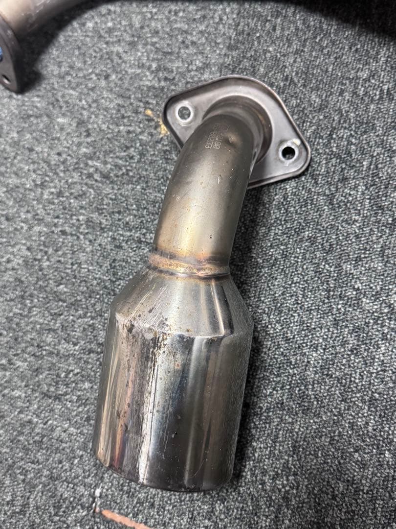 【値下げ中】ha23 リアピース フロントパイプ セット ナビック フジツボ