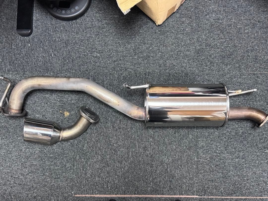 【値下げ中】ha23 リアピース フロントパイプ セット ナビック フジツボ