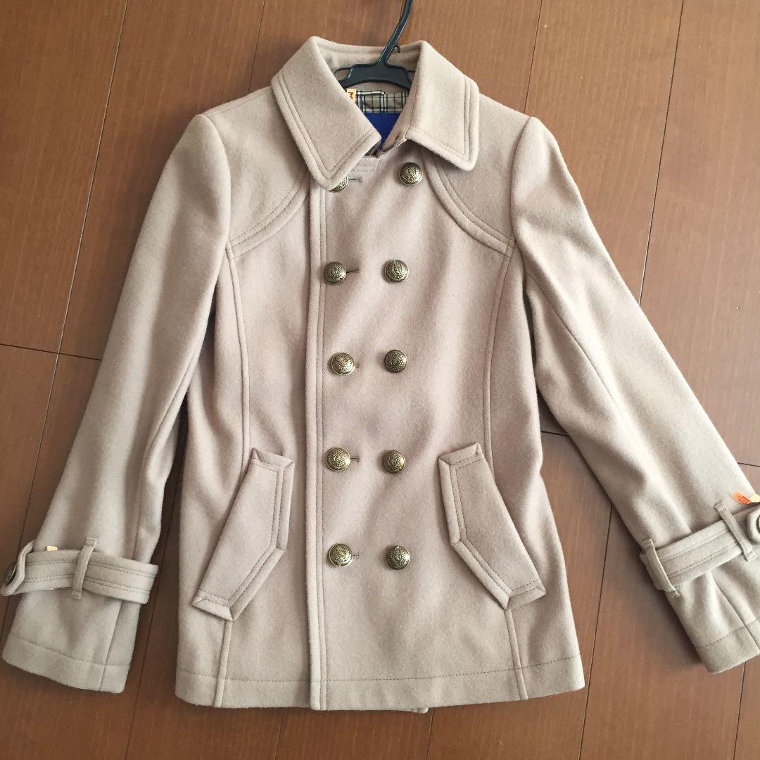 ピーナッツ⭐︎バーバリーブルーレーベル Pコート