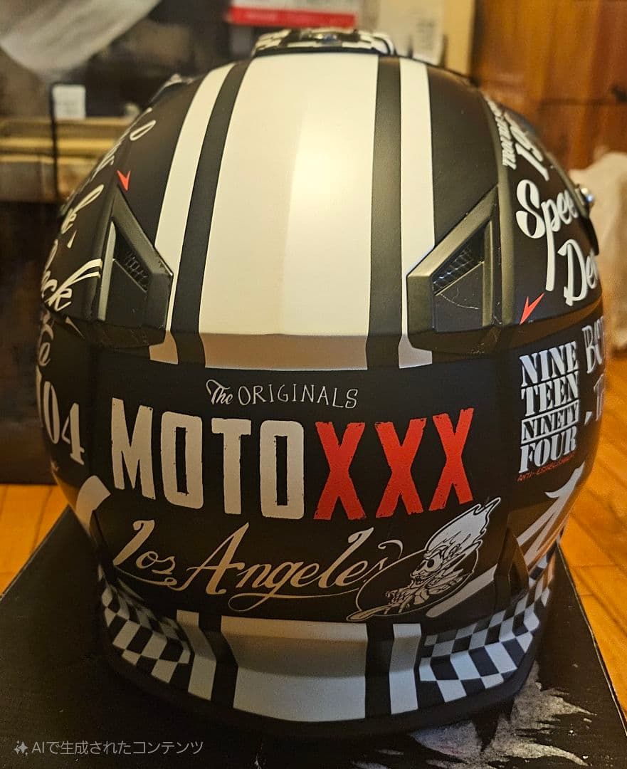 ガ*ー様 Moto XXX フルフェイスヘルメット スピードデーモンズ