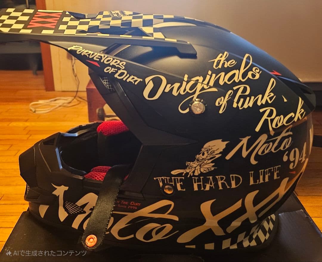ガ*ー様 Moto XXX フルフェイスヘルメット スピードデーモンズ