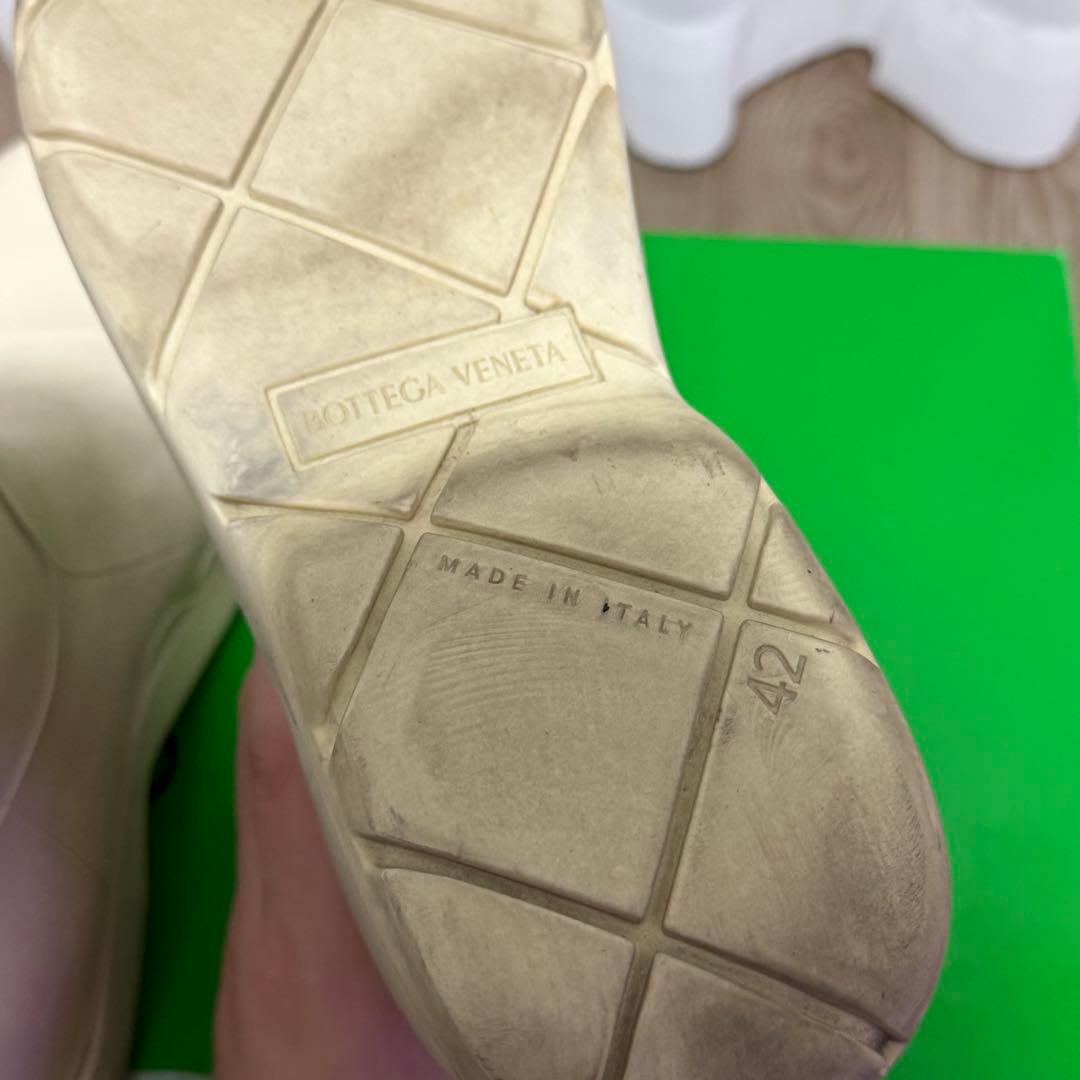 Bottega Veneta パドルブーツラバー アンクルブーツ 42