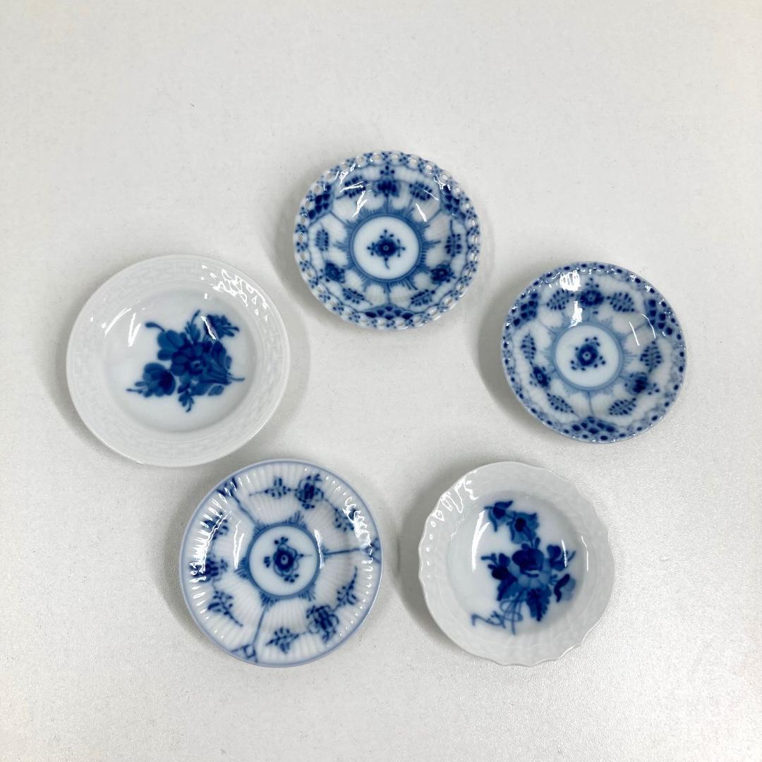 美品　ロイヤルコペンハーゲン　ミニプレート 5枚セット
