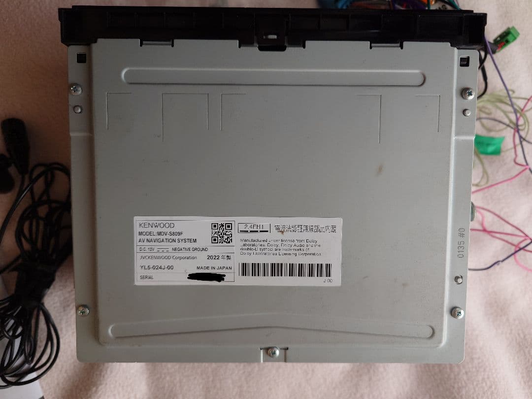 リ*丸様 KENWOOD MDV-S809F 8インチ フローティングナビ 20