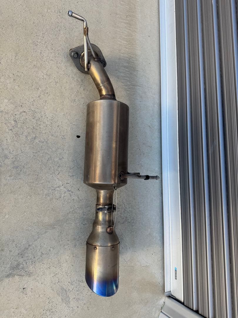 マツダ　デミオ　スルガスピード　マフラー　ディーゼル　車検対応　チタン