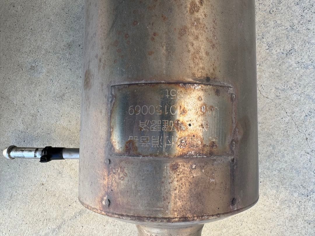 マツダ　デミオ　スルガスピード　マフラー　ディーゼル　車検対応　チタン