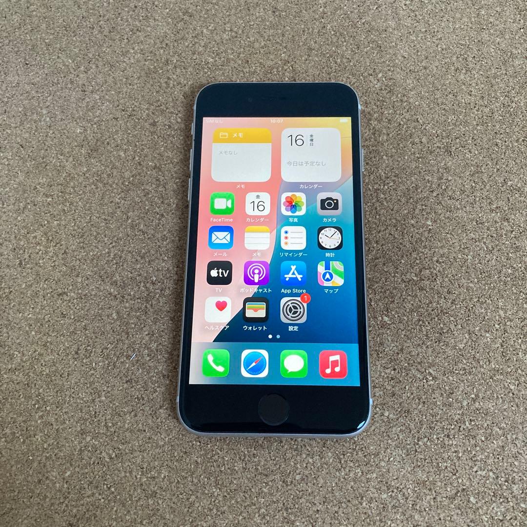 3907【早い者勝ち】電池新品☆iPhoneSE3 64GB SIMフリー☆