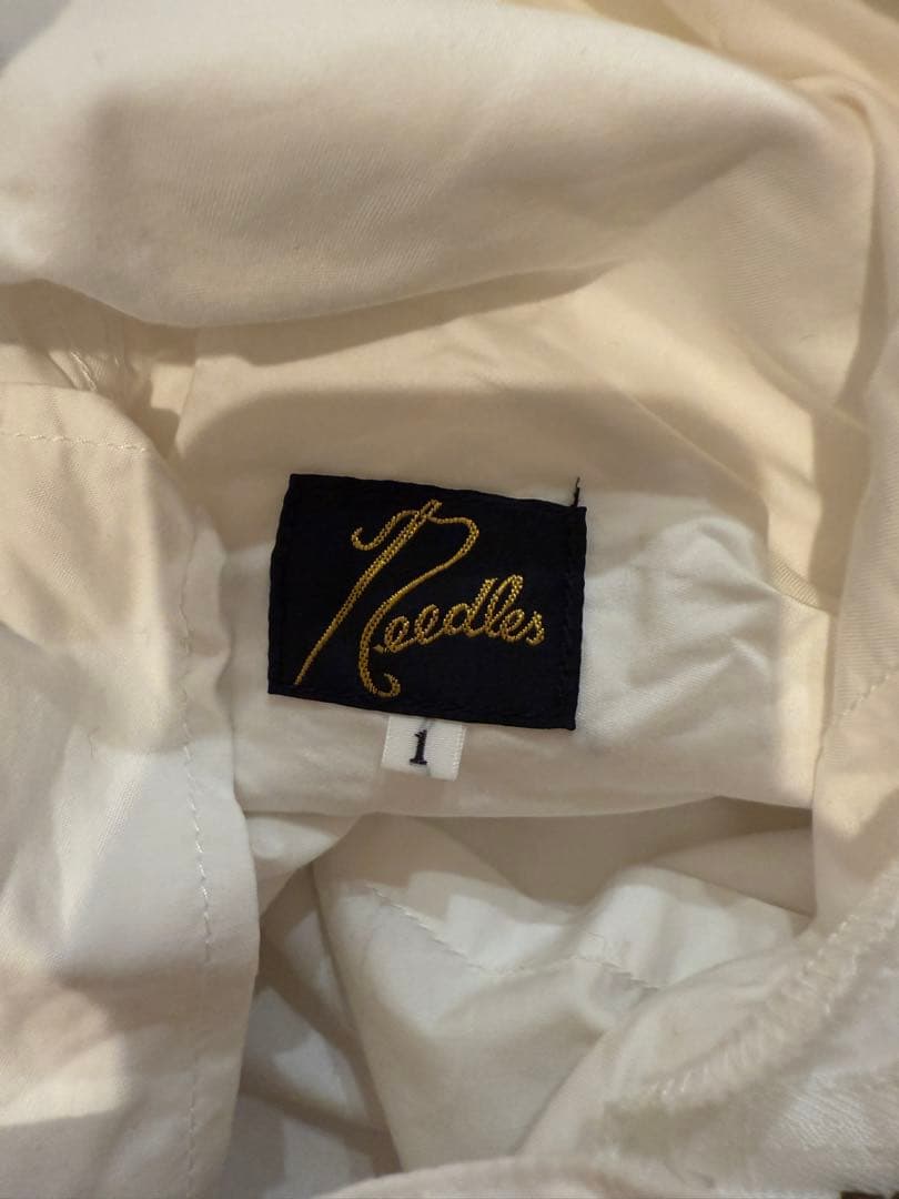 Needles ヒザデルパンツ　ホワイト