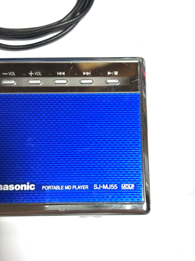 2点セットPanasonic MDプレーヤー SJ-MJ55 動作品