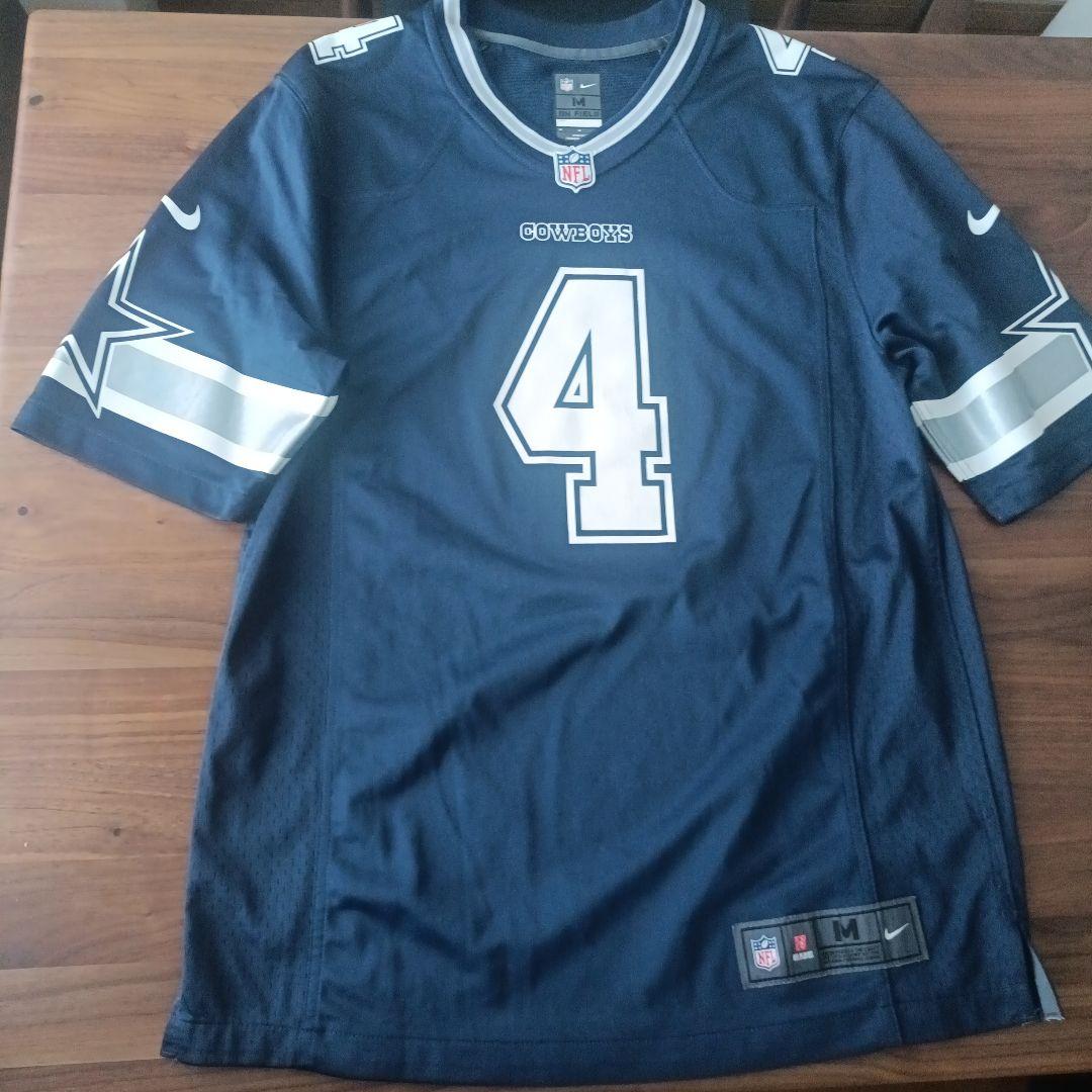 ダラス・カウボーイズ ユニフォーム Mサイズ プレスコット #4