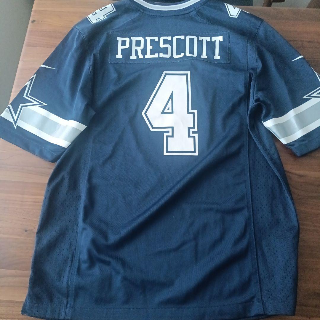 ダラス・カウボーイズ ユニフォーム Mサイズ プレスコット #4