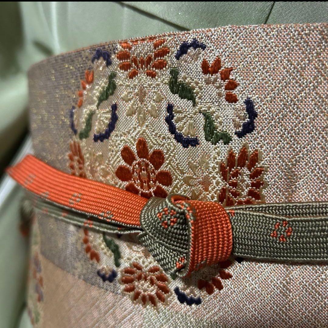 s*e様 新品　美品　袷　正絹　金彩　紋付　訪問着　フルセット　4点