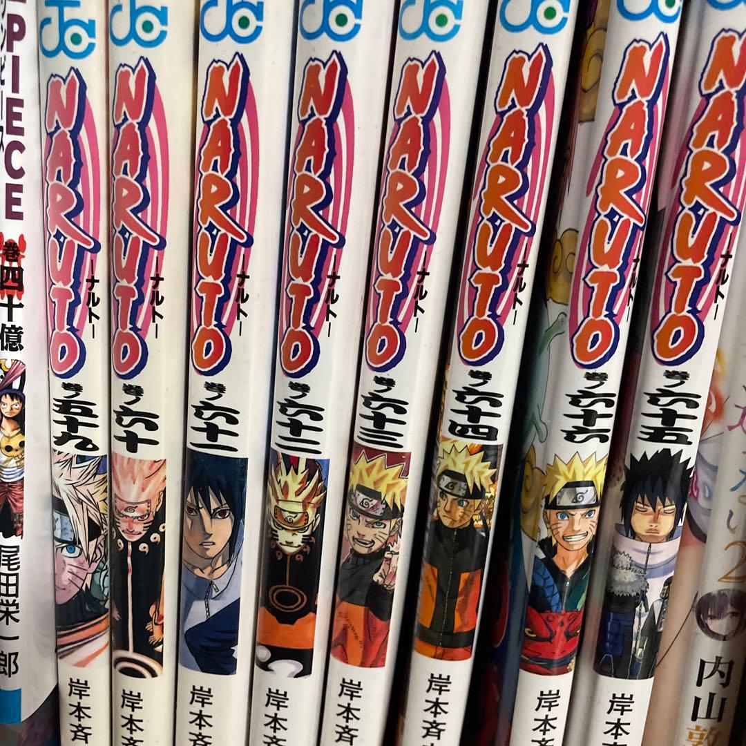 漫画　ナルト1巻から65巻まで