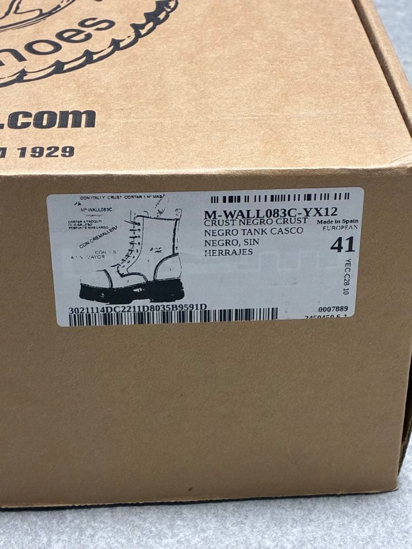 靴 NEW ROCK MWALL Boots Black 41