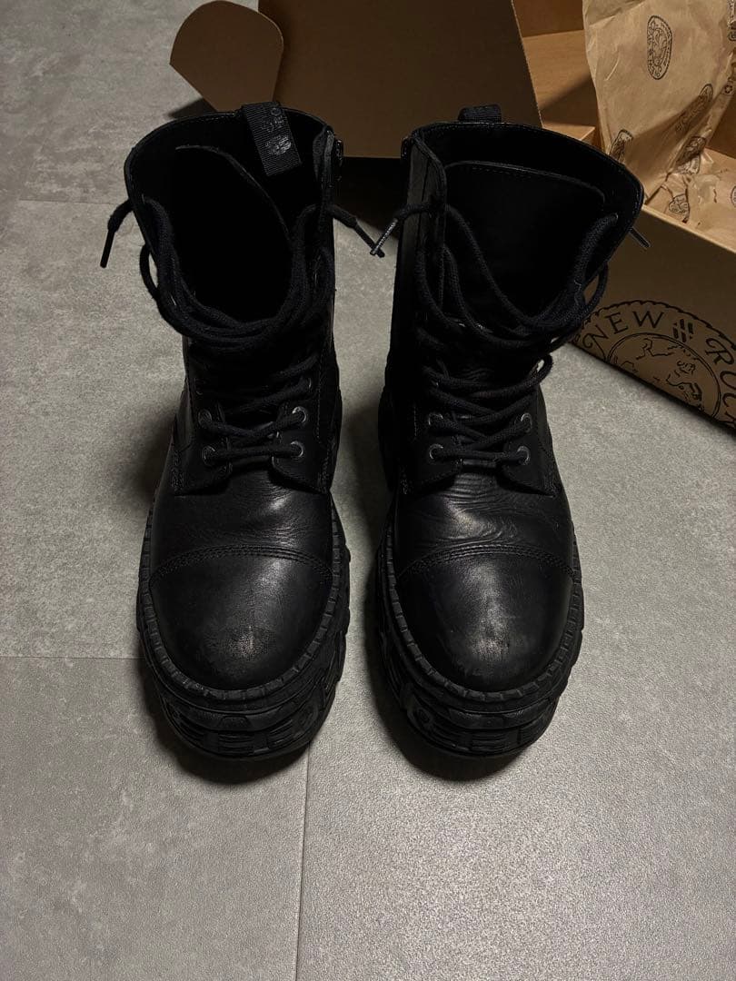 靴 NEW ROCK MWALL Boots Black 41