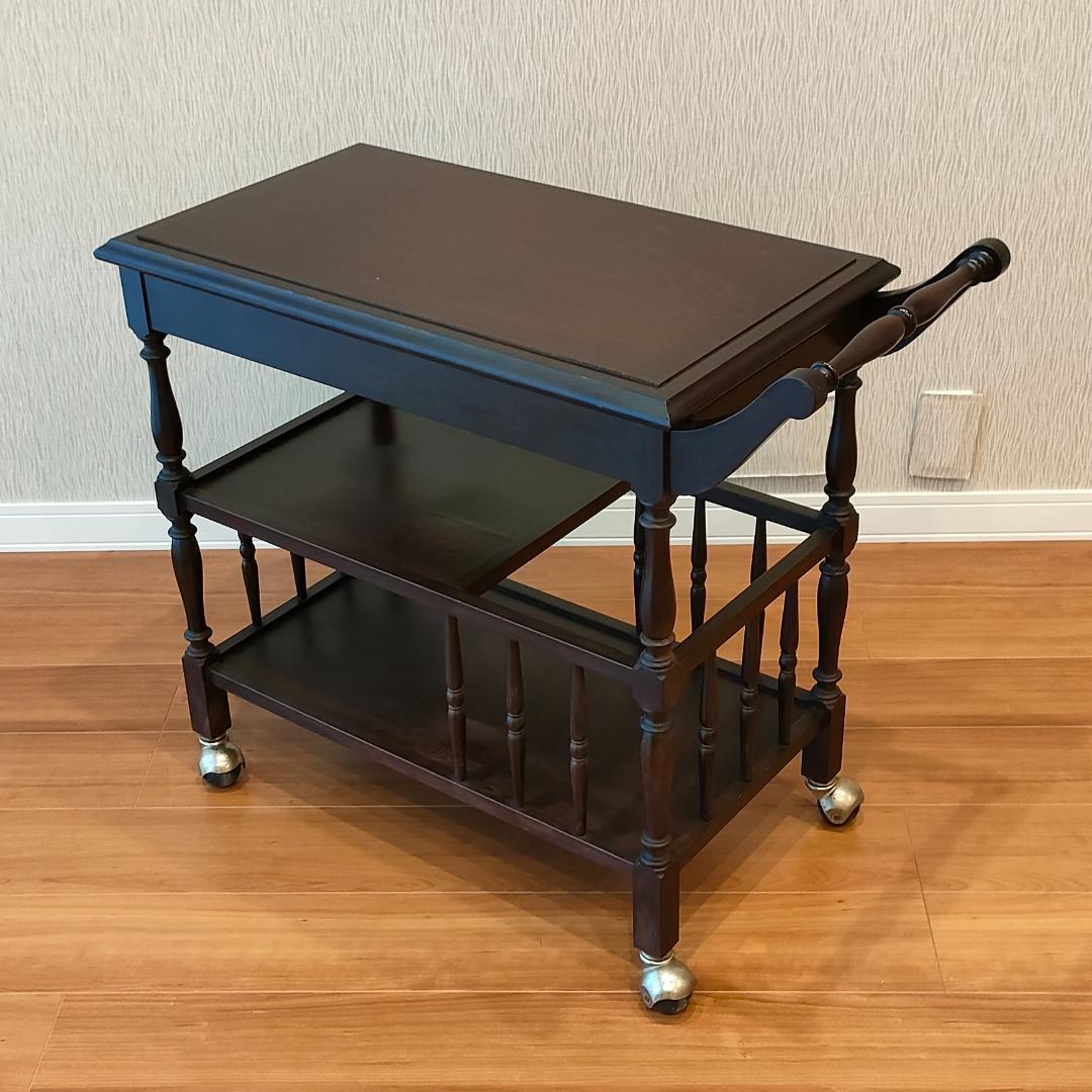 アンティーク　キッチンワゴン ティーワゴン 　A5