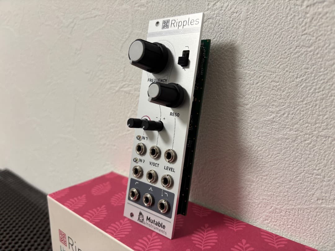 Mutable instruments Ripples 2020 ユーロラック