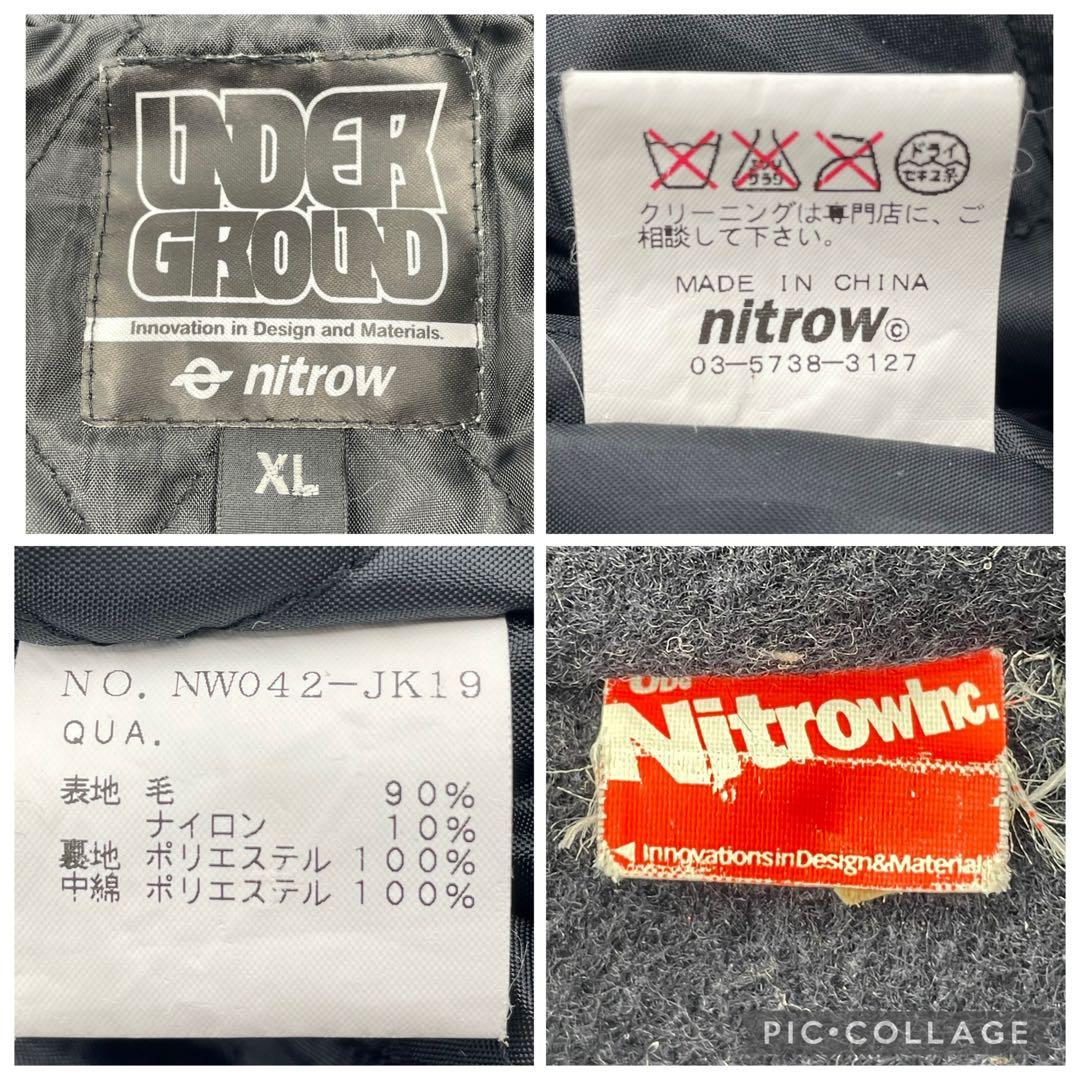 nitrow UNDERGROUND スタジアムジャケット　XL
