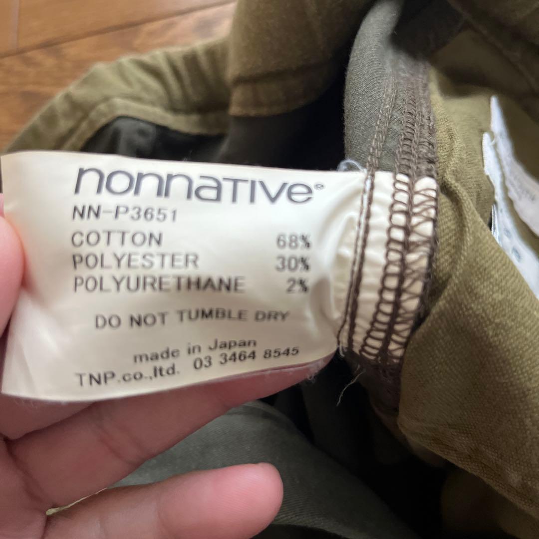 【別注】nonnative gramicci b&y NN-P3651 サイズ0