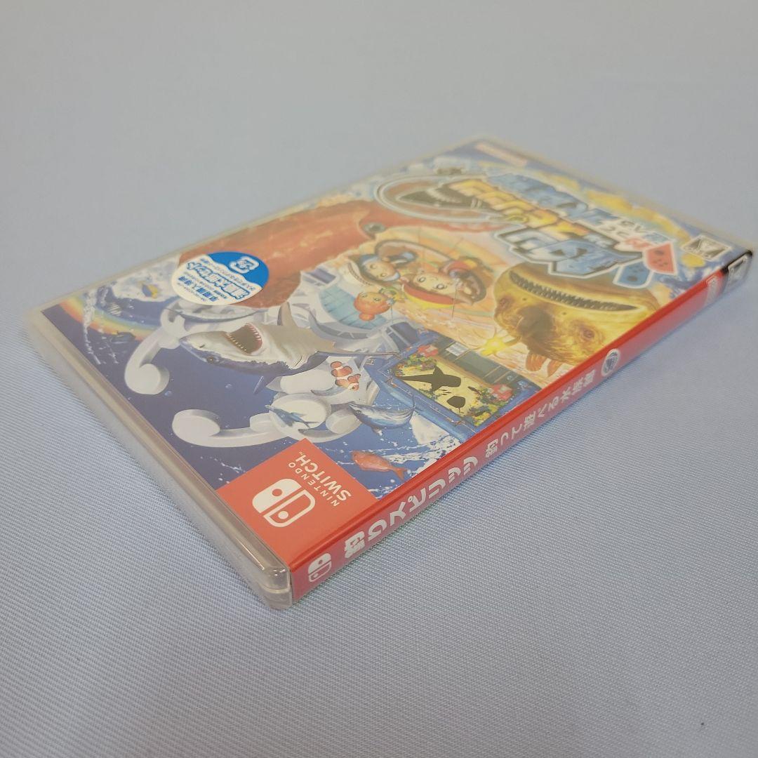 【新品未開封】スイッチ 釣りスピリッツ　釣って遊べる水族館+専用サオコンセット