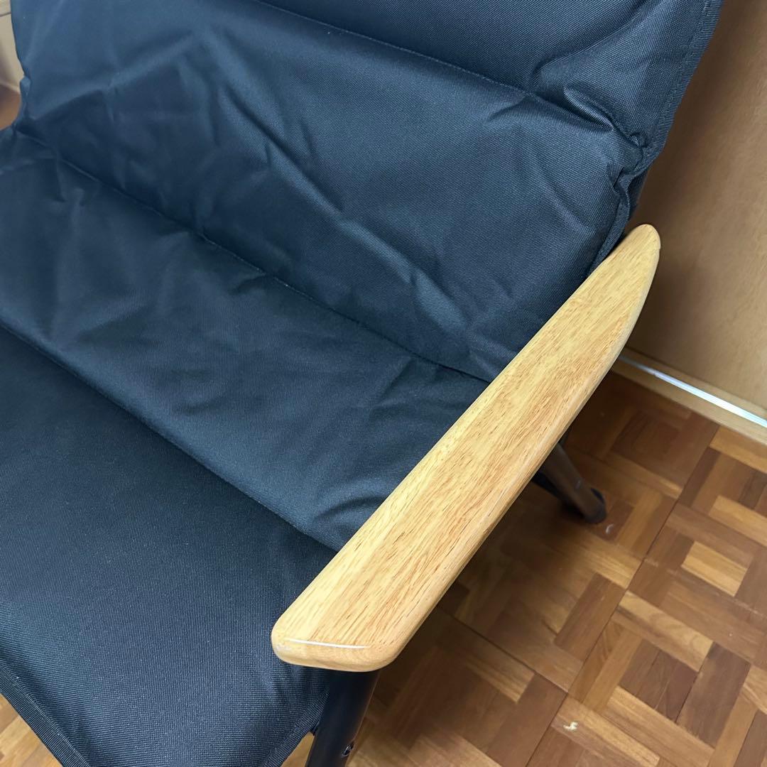 DOD オヤコチェア　ブラック 折りたたみチェア キャンプ　ベンチ